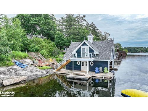 1210 Parkers Point Road, Gravenhurst, ON - Outdoor With Body Of Water