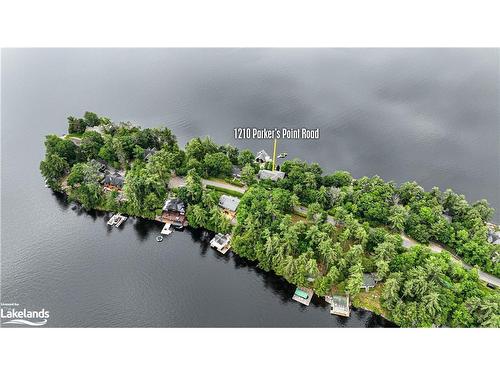 1210 Parkers Point Road, Gravenhurst, ON - Outdoor With Body Of Water With View