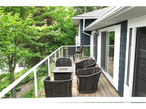 1210 Parkers Point Road, Gravenhurst, ON - Outdoor With Deck Patio Veranda With Exterior