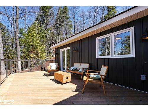 2167 Trappers Trail Road, Haliburton, ON - Outdoor With Deck Patio Veranda With Exterior