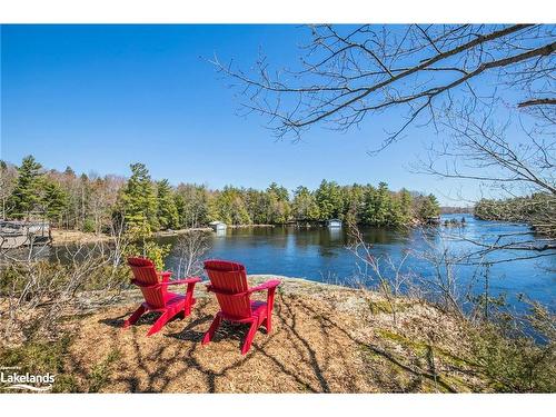 3524 Isla Way, Port Severn, ON - Outdoor With Body Of Water With View