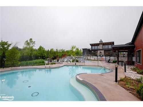 304-10 Beausoleil Lane, The Blue Mountains, ON - Outdoor With In Ground Pool With Backyard