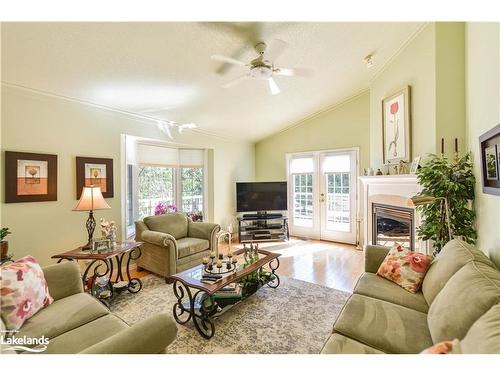 8 Jermey Lane, Oro-Medonte, ON - Indoor Photo Showing Living Room With Fireplace