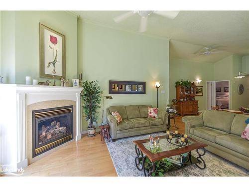 8 Jermey Lane, Oro-Medonte, ON - Indoor Photo Showing Living Room With Fireplace