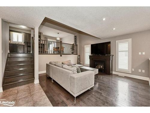 221 Goodwin Drive, Guelph, ON - Indoor Photo Showing Living Room With Fireplace