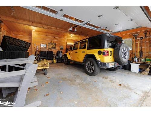 1215 Ronville Road, Dwight, ON - Indoor Photo Showing Garage