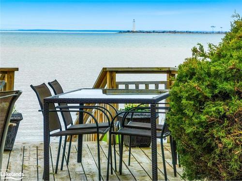 49 Madeline Drive, Collingwood, ON - Outdoor With Body Of Water With Deck Patio Veranda With View