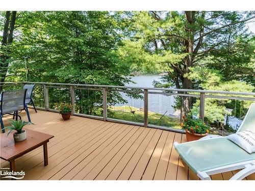 1126 Cowan Park Road, Utterson, ON - Outdoor With Body Of Water With Deck Patio Veranda
