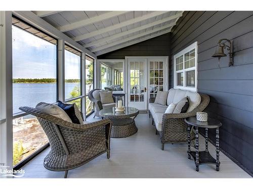 3584 Island 3420, Georgian Bay Twp, ON - Outdoor With Deck Patio Veranda With Exterior