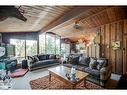 1025 Pratt Road, Muskoka Lakes, ON  - Indoor Photo Showing Living Room With Fireplace 