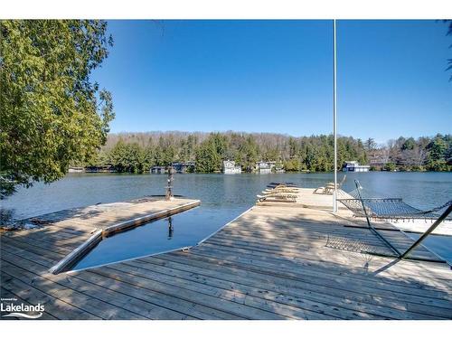 1025 Pratt Road, Muskoka Lakes, ON - Outdoor With Body Of Water With Deck Patio Veranda With View