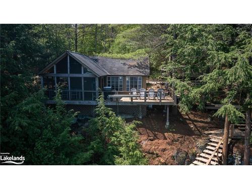 29 Island 26Lm, Gravenhurst, ON - Outdoor With Deck Patio Veranda