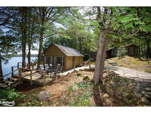 29 Island 26Lm, Gravenhurst, ON - Outdoor With Deck Patio Veranda With Exterior