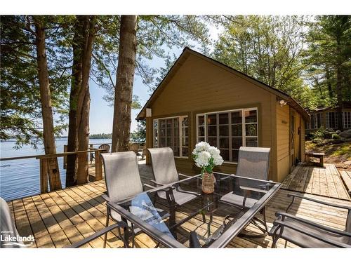 29 Island 26Lm, Gravenhurst, ON - Outdoor With Deck Patio Veranda With Exterior