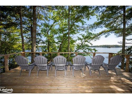 29 Island 26Lm, Gravenhurst, ON - Outdoor With Body Of Water With Deck Patio Veranda