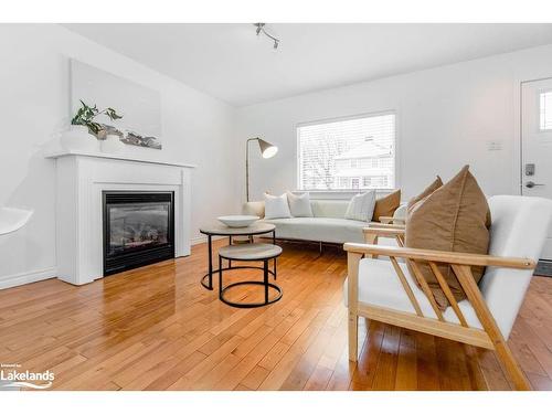 196 Simcoe Street, Collingwood, ON - Indoor Photo Showing Living Room With Fireplace
