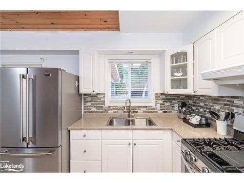 43 Trout Lane, Tiny, ON - Indoor Photo Showing Kitchen With Double Sink