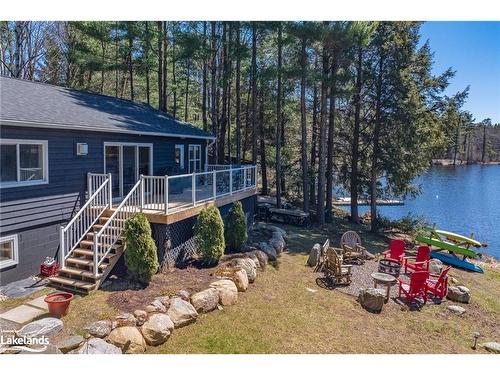 7-1006 Young'S Road, Port Carling, ON - Outdoor With Body Of Water With Deck Patio Veranda