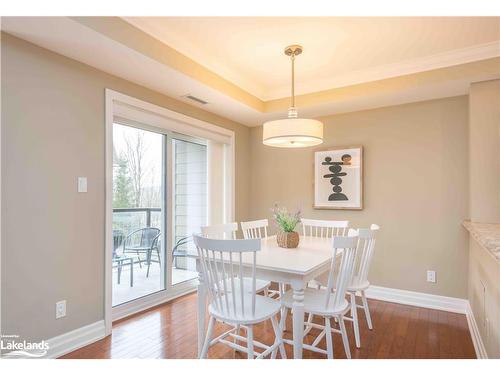 105-26 Dairy Lane, Huntsville, ON - Indoor Photo Showing Dining Room