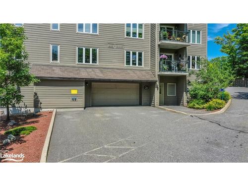 105-26 Dairy Lane, Huntsville, ON - Outdoor With Balcony With Facade