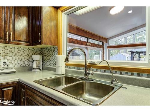 7 Fredrick Avenue, Tiny, ON - Indoor Photo Showing Kitchen With Double Sink