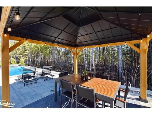 117 Tekiah Road, The Blue Mountains, ON - Outdoor With In Ground Pool With Deck Patio Veranda With Exterior