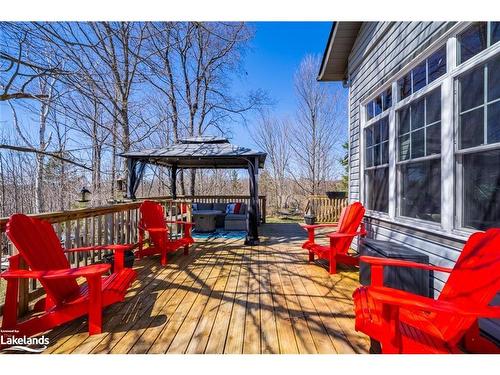 12 Holiday Road, Seguin, ON - Outdoor With Deck Patio Veranda With Exterior
