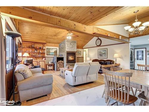 16A Hayhoe Road, Seguin, ON - Indoor With Fireplace