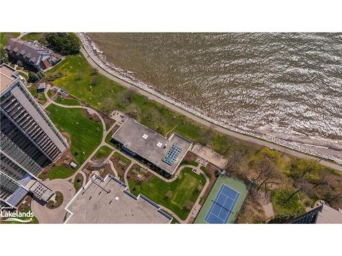 604-2180 Marine Drive, Oakville, ON -  With View