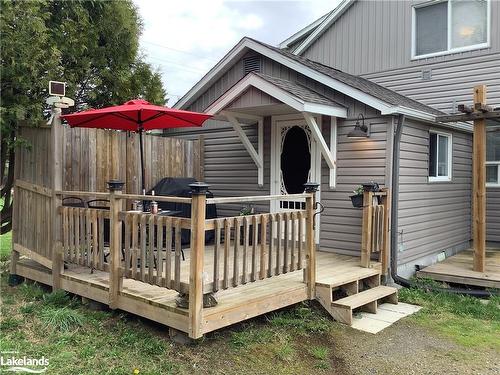 8 Old Mill Road, Arnstein, ON - Outdoor With Deck Patio Veranda With Exterior