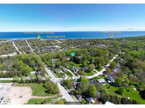 411 St Vincent Street, Meaford, ON - Outdoor With Body Of Water With View