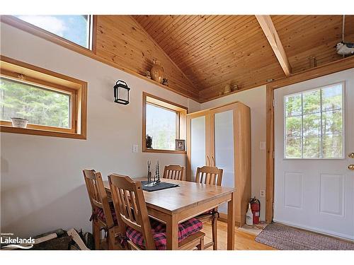 1031 Solitude Lane, Highlands East, ON - Indoor Photo Showing Dining Room