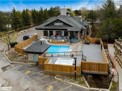 406-796468 Grey Road 19, The Blue Mountains, ON - Outdoor With In Ground Pool With Deck Patio Veranda