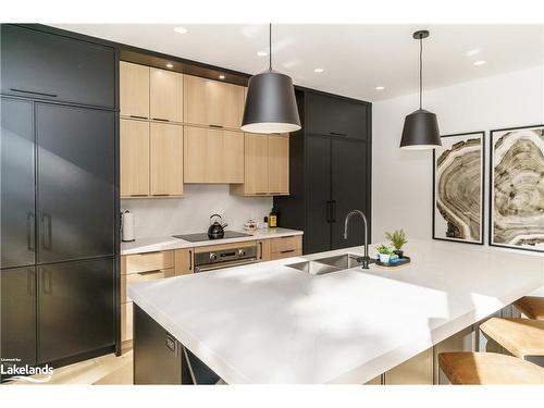 12 St Andrews Circle, Huntsville, ON - Indoor Photo Showing Kitchen With Double Sink With Upgraded Kitchen