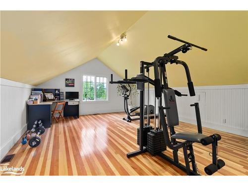 31 Deerfoot Trail, Huntsville, ON - Indoor Photo Showing Gym Room