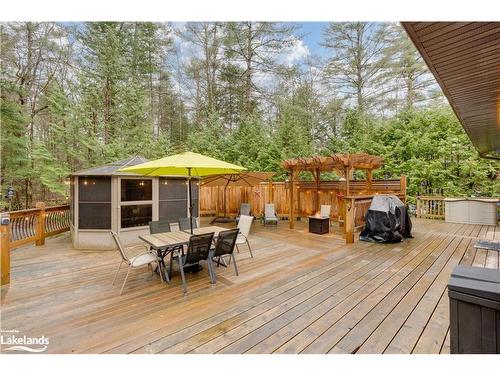 24 East Clear Bay Road, Kinmount, ON - Outdoor With Deck Patio Veranda With Exterior
