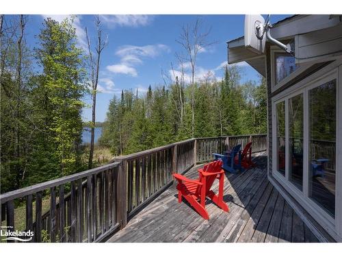 104 Point View Lane, Huntsville, ON - Outdoor With Deck Patio Veranda With Exterior