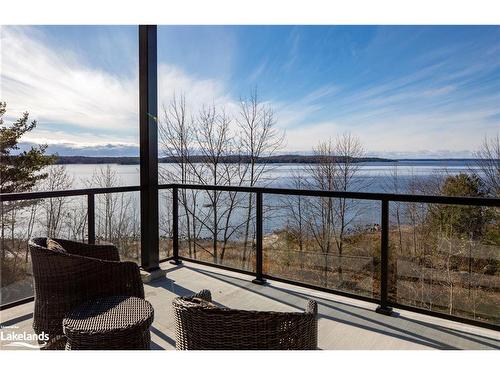 106-20 Salt Dock Road, Parry Sound, ON - Outdoor With Body Of Water With Balcony With View