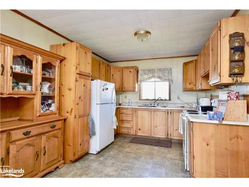 12 Corrievale Road, Port Severn, ON - Indoor Photo Showing Kitchen With Double Sink