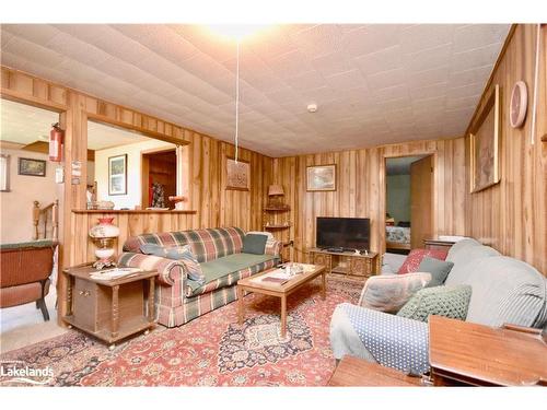 12 Corrievale Road, Port Severn, ON - Indoor Photo Showing Living Room With Fireplace