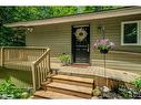 96 Hunts Road, Huntsville, ON  - Outdoor With Deck Patio Veranda With Exterior 