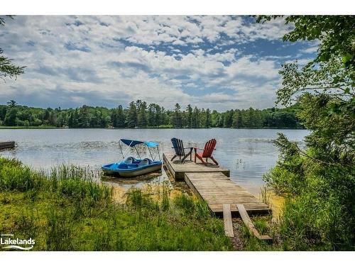 96 Hunts Road, Huntsville, ON - Outdoor With Body Of Water With View