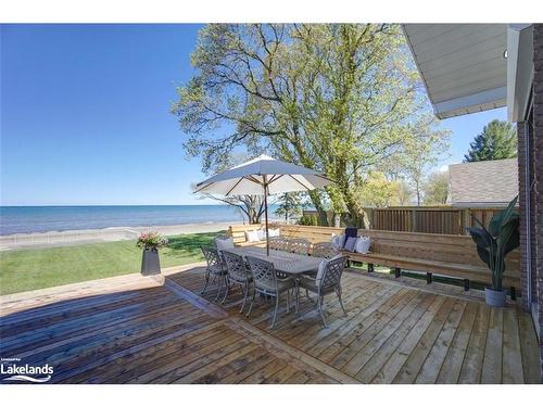 136 Shore Lane, Wasaga Beach, ON - Outdoor With Deck Patio Veranda With Exterior