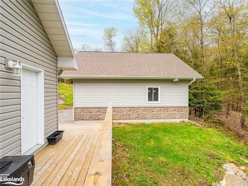 426 Fox Lake Road, Huntsville, ON - Outdoor With Deck Patio Veranda With Exterior