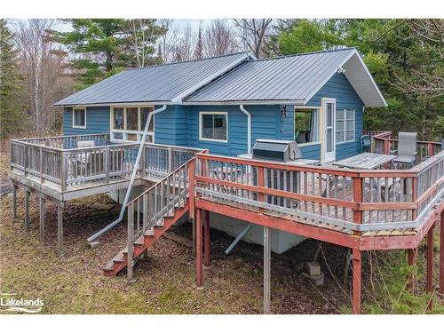 4079A Eagle Lake Road, South River, ON - Outdoor With Deck Patio Veranda