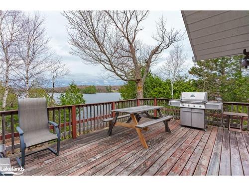 4079A Eagle Lake Road, South River, ON - Outdoor With Deck Patio Veranda With Exterior