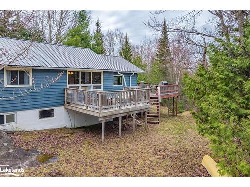 4079A Eagle Lake Road, South River, ON - Outdoor With Deck Patio Veranda