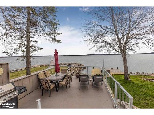 278 Robins Point Road, Victoria Harbour, ON - Outdoor With Body Of Water With Deck Patio Veranda With View
