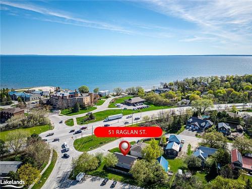 51 Raglan Street, Collingwood, ON - Outdoor With Body Of Water With View