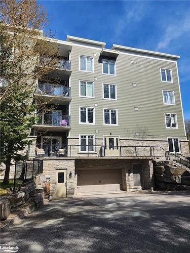 206-391 James Street, Gravenhurst, ON - Outdoor With Balcony With Facade